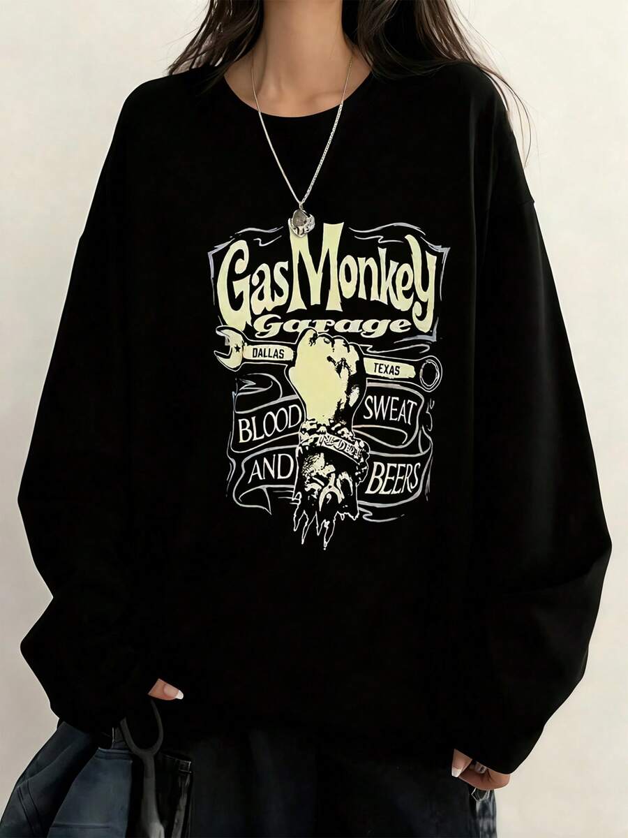 Women Sweatshirts - Black - View 1
