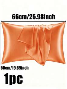 1/2 件装奢华丝滑柔软枕套 - 透气亲肤，触感凉爽，纯色信封式开口 - 可机洗，水洗丝绸枕套，单人冰丝缎面丝绸仿丝绸枕套，圣诞礼物，秘密圣诞老人礼物（女士），情人节礼物，圣诞袜填充物，个性化礼物，圣诞礼物 - 彩色 - 查看 38