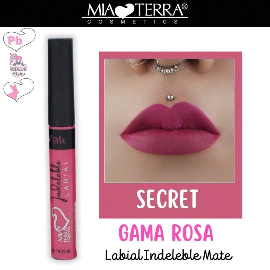 MIA TERRA COSMETICS LABIAL INDELEBLE - SECRET - Ver 1