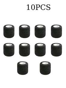 3/6/12/24片装，1英寸/2英寸/4英寸自粘弹性纹身绷带，防滑纹身贴纸，适用于膝盖、手指、脚踝、手掌、宠物、运动等部位。