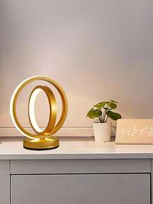 LED地球梦境台灯，创意音符造型夜灯，低功耗床头/办公桌灯，柔和灯光，适合阅读、卧室、房间、办公室，营造温暖氛围照明。 - 彩色 - 查看 10