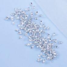 1pc Elegant Handmade Silver Headband, Bridal Headpiece Gift, Daily & Evening Accessory - Silver - View 4