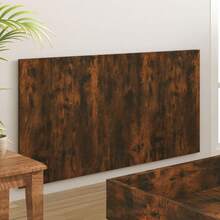 Testiera vidaXL in rovere affumicato, 160 x 1,5 x 80 cm, legno composito - Multicolore - Visualizzare 4