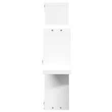 Mensola da parete vidaXL bianca 104,5x10x43 cm in materiale a base di legno - Multicolore - Visualizzare 6