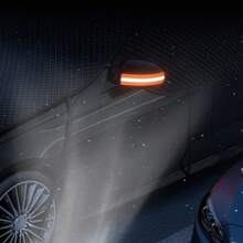 1pc Car Windshield Cover, Extended Engine Hood Cover, Quick Snow Removal Without Scraping, Anti-Snow, Anti-Frost, Anti-UV, Winter Windshield Protector, Oxford Cloth Material, Rearview Mirror Protector With Reflective Stripe, Suitable For Most Sedans/SUVs, Black - Multicolor - View 10