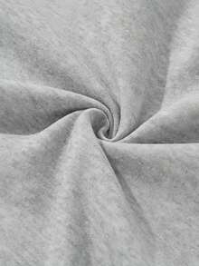 Sudadera con capucha gris con estampado de diamante y texto Bride para novia - Gris Claro - Ver 4