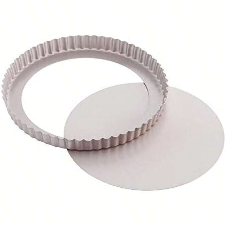 CHEFMADE - Sartén antiadherente para quice de 7 pulgadas con parte inferior suelta extraíble para horno (oro champaña)(01 - 9.5" Round) - Multicolor - Ver 1