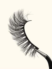 20/40 Pairs Natural Criss-Cross Mixed False Eyelashes, Fluffy & Delicate, Suitable For Daily Wear, Cartoon Style, Travel Essential, New Year Gift, Christmas Lash Gift Box, Date Night Gift (For Women), Girlfriend, Wife, Mother, Birthday Gift, Party Gift, Gift Box Packaging - 黑色 - 查看 8