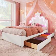 Bed Frames - White - View 4