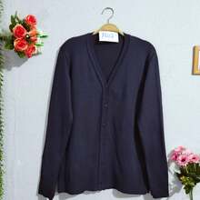 Women Cardigans - Blue - View 3