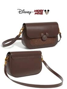 Women's New Retro Mickey Mouse High-End Small Square Bag - Luxury Niche Style Bag For Commuting, Shoulder And Crossbody - Multicolor - View 4