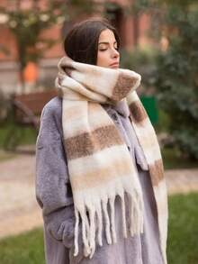 White and Brown Stripes