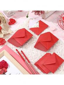 20 chiếc, phong bì đựng thẻ thành viên mini, bao đựng thẻ quà tặng thời trang, phong bì nhỏ màu ngọc trai cho ngày lễ, thiệp mời dự tiệc, phong bì chúc phúc viết tay ngày lễ tình nhân, thiệp mời dự tiệc cưới, đính hôn và sinh nhật. - Nhiều màu - Xem 7