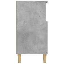 Credenza vidaXL Grigio Cemento 60x35x70 cm Materiale a base di legno - Multicolore - Visualizzare 7
