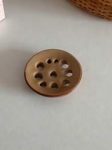 6件套可爱陶瓷刀叉勺筷架套装，清新治愈风格，色彩缤纷的水果和鱼图案，精致的釉面陶瓷筷架，适合日常餐桌装饰和家庭聚会。 - 彩色 - 查看 13