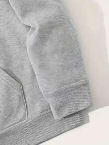 Sudadera con capucha gris con estampado de diamante y texto Bride para novia - Gris Claro - Ver 3