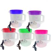 1 Pieza Tetera Electrica Jarra Hervidor De Agua Jarra De Plastico Con Resistencia Jarra Con Capacitad De 1 Litro - Multicolor - Ver 3