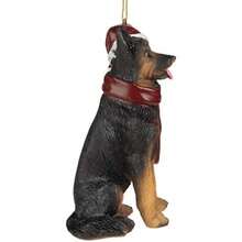 Adornos navideños con diseño de Perros, , Color Completo, 1(Pastor Alemán) - Multicolor - Ver 4