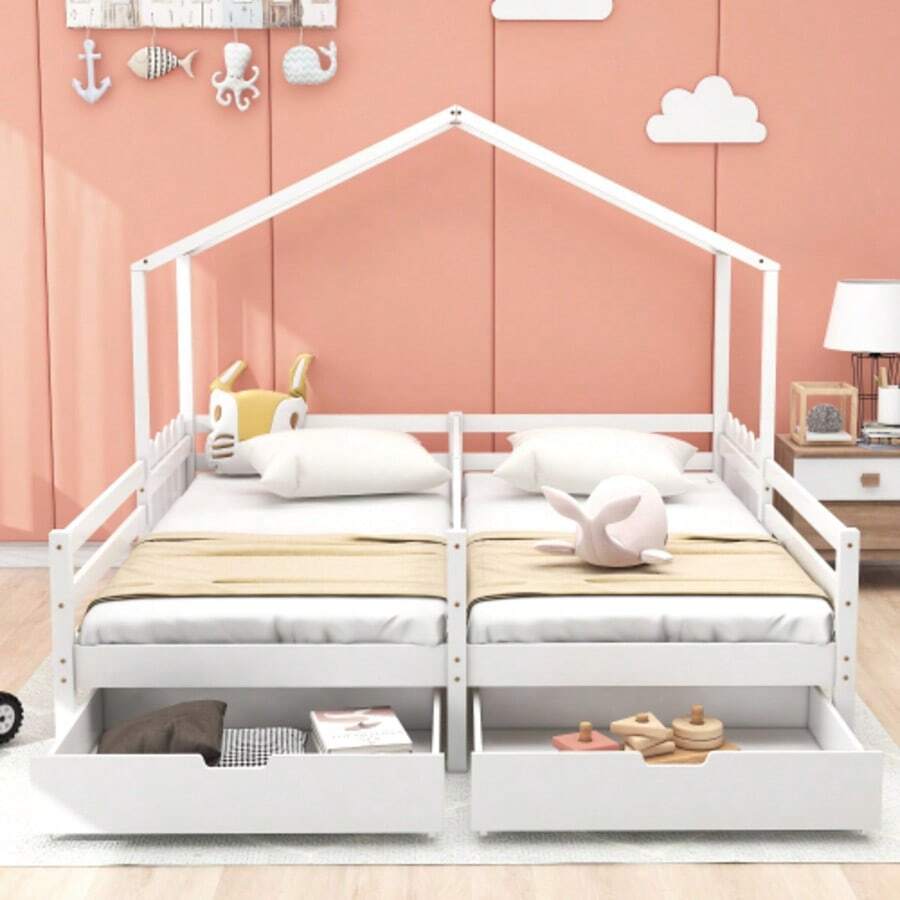 Bed Frames - White - View 1