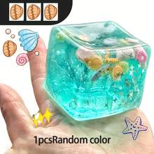 New 3D Cartoon Cube Squishy Toy, Realistic Soft Squeeze Fidget Toy With Endless Press Design, Stress Relief Sensory Desk Toy For Teens And Young Adults, Fun Novelty Decoration, Party Favor And Creative Gift Idea, Christmas Holiday Gifts - 1個 - 查看 6