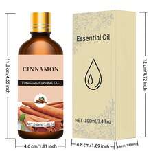 100ml/30ml/10ml Cinnamon Essential Oil, Aromatherapy Oil, Suitable For Diffuser, Humidifier, Soap/Candle Making, Unisex, Ideal Gift - Cinnamon Essential Oil - View 8