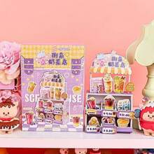 6888- Mini Container Stereo Puzzles Ins Cute Creative Students DIY Paper Handmade 3D Puzzles Small Gifts