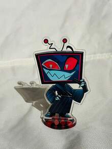 15 cm Figure debout en acrylique de Charlie Muster, Modèle de support de bureau Vagia, Ensemble décoratif, Ensemble cadeau - Multicolore - Voir 20