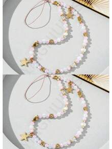 1pc/2pcs Gorgeous Star Lanyards For Your Phone Case - The Perfect Beaded Bracelet Accessory Choice - Multicolor - View 23