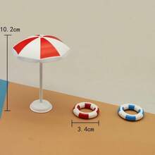 桌面微缩场景模型，包含键盘、鼠标和绿色植物 - 手工桌面微景观艺术品，创意礼物，桌面爱好者的理想之选 | 新奇玩具，桌面文化，收藏艺术品