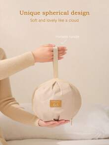 1pc Honey Girl Style Bra Storage Bag, Lightweight And Easy To Carry, Multi-Compartment Design, Efficient Storage For Bras And Lingerie, Can Be Handheld Or Hung, Ideal For Travel And Home Organization. Beige Storage Bag, Durable Zipper Closure, Bra Storage Bag, Waterproof Clothing Storage Bag, Clothing Organization Bag, Travel Essential.