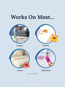 1瓶120毫升洗衣去渍喷雾，温和清洁衣物上的油渍，除臭，多用途，强力去油清洁剂，沙发去渍剂，多用途清洁剂，强效去渍，洗衣去渍喷雾，沙发去渍剂，多用途清洁剂，去渍清洁剂，沙发去渍剂，多用途清洁剂 - 彩色 - 查看 8