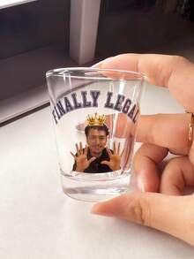 Customized Liquor Glass, Personalized Holiday Liquor Glass, Party Liquor Glass, Christmas Gift, Holiday Liquor Glass Gift, Christmas Party Liquor Glass Gift, Personalized Christmas Liquor Glass, Suitable For Anniversary, Valentine's Day, Mother's Day, Birthday, Father's Day, Graduation, Wedding, Housewarming, Home Decor - Multicolor - View 4