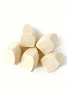 Oversized Makeup Sponge, Jumbo Makeup Sponge. Hydrophilic Material, Expands When Wet, Quick Makeup Application, Soft & Skin-Friendly, Suitable For Foundation, Reusable & Non-Shedding, High Density & Resilience, Top Choice For Makeup Tools,Cheap,Stocking Stuffers,Makeup,Makeup Tools,Cheap Stuff,Gifts,Gifts For Women,Christmas Gifts - Beige - View 8