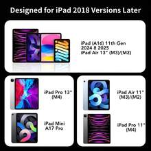 FCV 1pc USB-C Fast Charging Stylus Pen Compatible With IPad 6th To 11th Generation, Apple IPad Pro 11"/12.9" (2018-2025), IPad Air 3/4/5/M2/M3, IPad Mini 5/6 - Multicolor - View 2