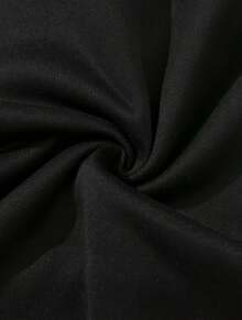 Women's Plus Size Casual Hoodie, They Call Me Nana Print Long Sleeve Hooded Pullover With Pockets, Drawstring, Casual Tops For Fall & Winter, Plus Size Women's Clothing - Black - View 5