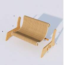 二合一大型剑麻猫抓柱兼猫窝，耐用、干净的猫床兼沙发