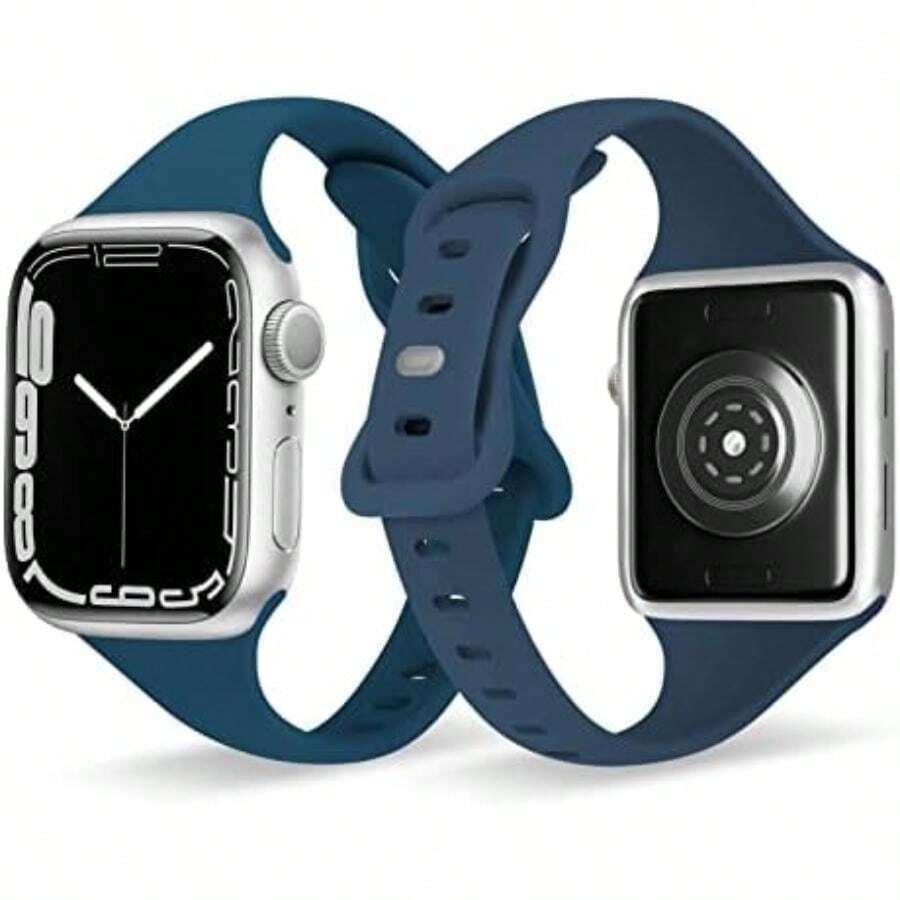 ORIbox - Compatible con correas de  de 41 mm, 40 mm, 38 mm(42 mm, 44 mm, 45 mm azul, (Sweet Blue)) - Multicolor - Ver 1