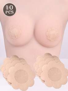 1 Pair Reusable Double-Sided Adhesive Bra Pads, Sticky Bra Inserts, Sticky Thickened Enhancing Bra Pads Set, Sticky Bust Enhancer, Reusable Bra Pads, Swimwear Invisible Thickened Bra Pads, Waterproof, Premium Double-Sided Adhesive Bra Pads - Ultimate Reusable Bust Enhancer Suitable For Swimwear And Swimsuits | Waterproof Thickened Bra Pads, Invisible Sticky Bra Inserts, Enhance Cleavage (Apricot, Black, Coffee A-D Cup) - Multicolor - View 12