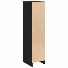 Credenza alta vidaXL in rovere nero 29,5 x 34 x 119,5 cm Materiale a base di legno - Multicolore - Visualizzare 8