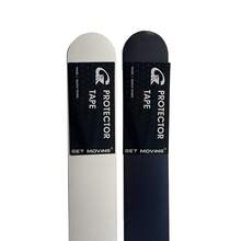 Băng bảo vệ khung vợt trong suốt Get Moving Lozenge Transparent Clear Racquet Guard Head Frame Protection Tape cho vợt Padel - Đen và trắng - Xem 2