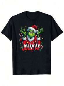 Grinchs I Can'Be Held Responsibles Grinchs Face Essential-Shirt, Designs, Especially,Women's And Men's Fashion Print Design,Made Of Cotton, Featuring A Round Neck Design. It'S Fashionable And Comfortable, Breathable, Everyday Casual Wear, And A Must-Have Parties,Men's And Women's Sports Leisure Tee, Shirts Men's And Women's Graphic Tee Lightweight Breathable%Cotton Tee - Graphic Tee Regular Fit Round Neck Casual Casual Attire - , Casual Shortsleeved Round Neck Top, Mediumstretch Fabric, Washable, Comfortable Fit All Seasons, Tshirt With Unique Pattern, Comfortable Fit. , Relaxed Fit, Casual Wear,  Top, Men's Graphic-Shirt 3WGV - Đen 2 - Xem 6