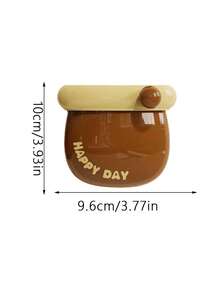 1 pièce Boîte de rangement murale magnétique à la dopamine, boîte de rangement de bureau inspirée, conteneur de rangement multifonction