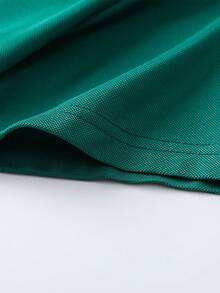 男士运动Polo衫 短袖 速干 户外 商务 休闲 透气T恤 - 綠色 - 查看 6