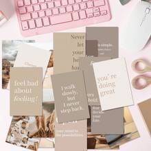 50 Pieces Of Muted Morandi Color Palette Ins-Style Minimalist And Elegant Wall Decor Cards