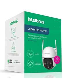 Câmera Wi-Fi Externa Intelbras iM7 S Full Color Inteligente Full HD 360° Colorida - Entrada do Brasil (127V) - Visão 2