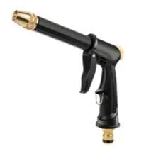 重型高压清洗机软管 - 高压清洗喷枪，适用于房车、卡车、船只和家庭清洁 | 耐用黑色喷枪软管，用于户外维护和浇水。（款式随机发货）