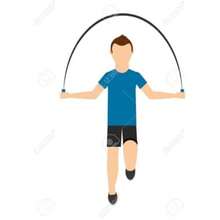 Dark Matter, Cuerda para Saltar Deportiva, Color Negro(default) - Multicolor - Ver 6