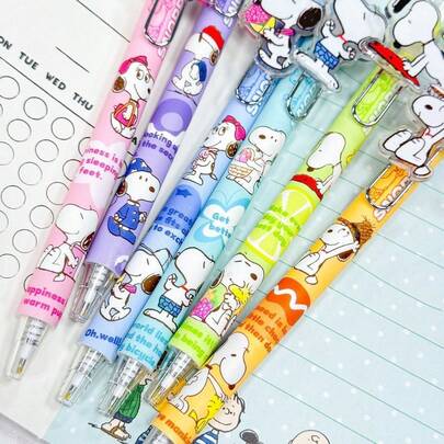  1pc Tall In Appearance, Soft And Cute Snoopy Patch Pen, Continuous Ink Without Cardboard Casual Style, New Year's Gift, Valentine's Day Gift, Easter Gift