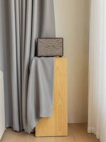 1 buah Tirai Rayon Modern Warna Polos, Desain Kantong Batang, Cocok untuk Ruang Tamu dan Kamar Tidur - Tirai Tipis dan Penyaring Cahaya, Tirai Ruang Tamu, Tirai Kamar Tidur - Grey - View 6