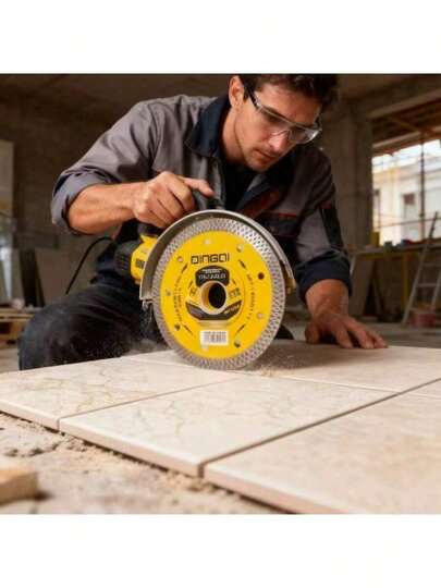 11.5厘米超薄圆锯片，切割片，适用于瓷砖、陶瓷砖、花岗岩、混凝土以及各种木材、塑料、复合材料。